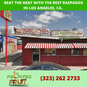 Beat the heat with the best raspados in Los Angeles, CA.