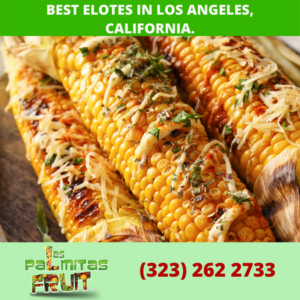 Best elotes in Los Angeles, California. 