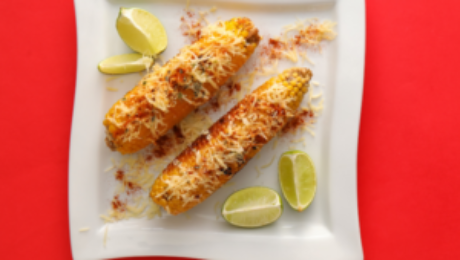 Los mejores elotes los tenemos en Las Palmitas Fruit en Downey, California