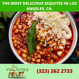 The most delicious esquites in Los Angeles, CA. 