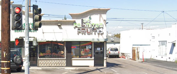 Las Plamitas Fruit Store in Carson.